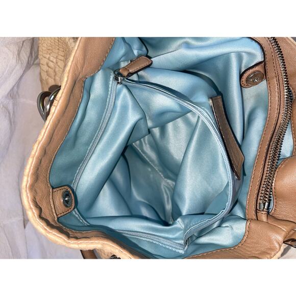 Coach Limited Edition Vintage Madison Embossed Tan Python Leather Shoulder Bag - Picture 9 of 12